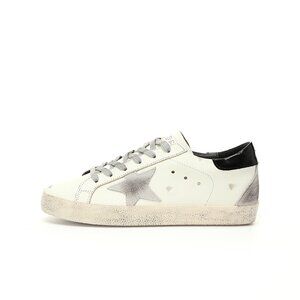 Golden Goose Unisex Black Heel Panel Low - Top Sneakers